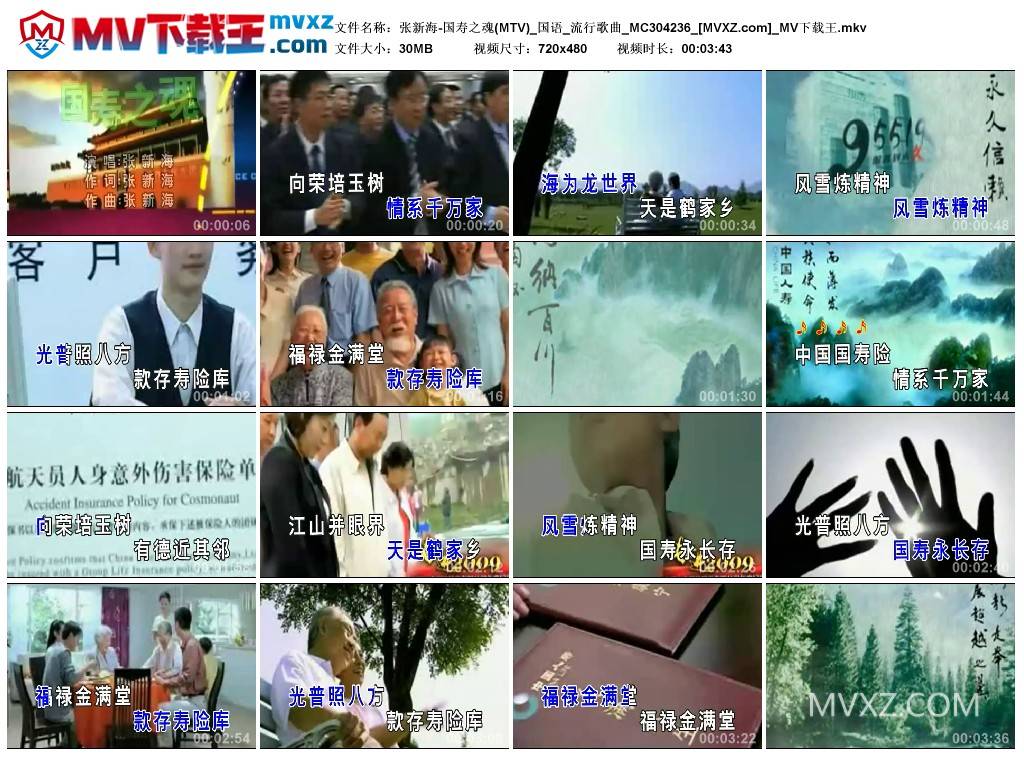 张新海-国寿之魂(MTV)_国语_流行歌曲_MC304236